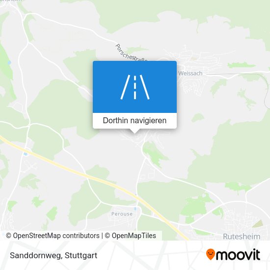 Sanddornweg Karte