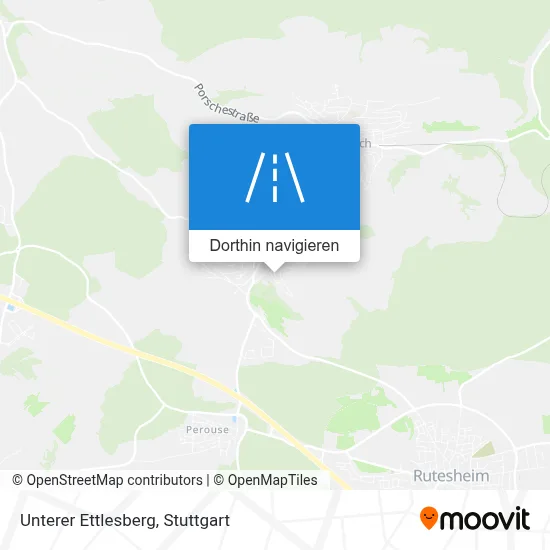 Unterer Ettlesberg Karte