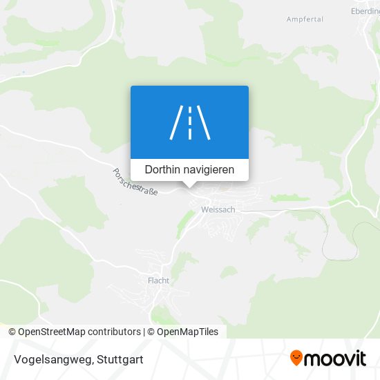 Vogelsangweg Karte