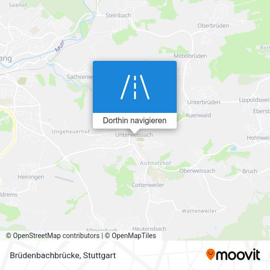 Brüdenbachbrücke Karte