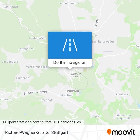 Richard-Wagner-Straße Karte