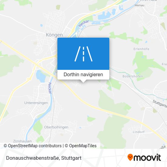 Donauschwabenstraße Karte
