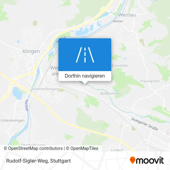 Rudolf-Sigler-Weg Karte