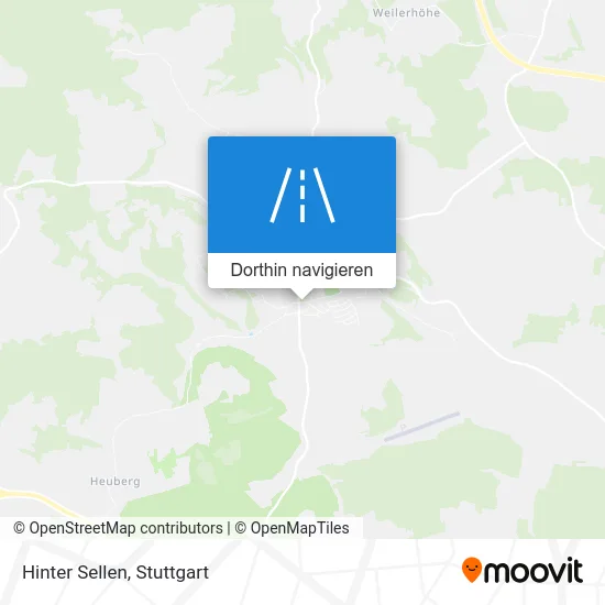 Hinter Sellen Karte