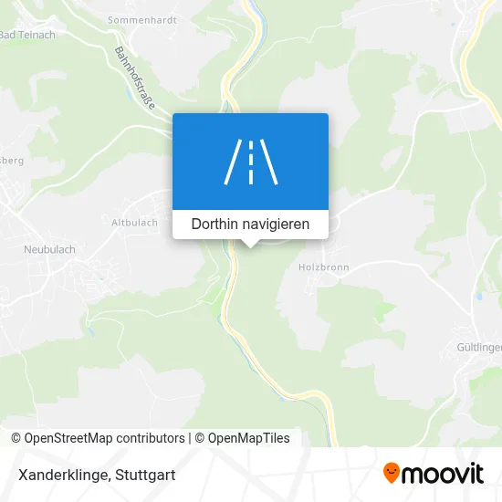 Xanderklinge Karte