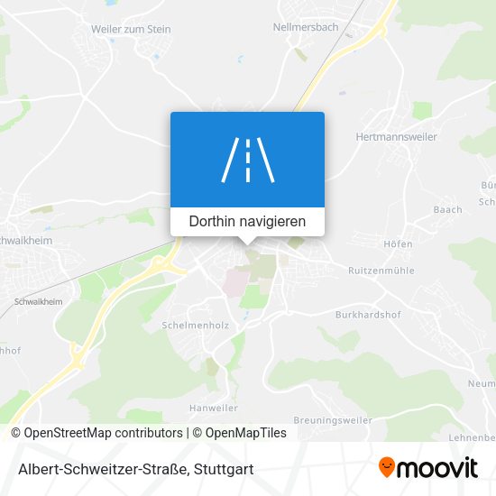 Albert-Schweitzer-Straße Karte