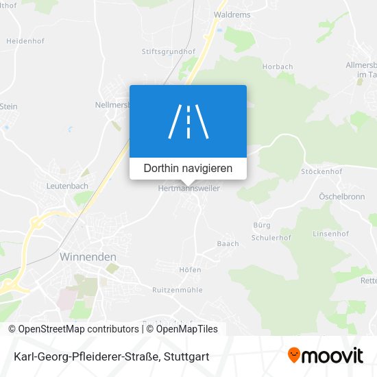 Karl-Georg-Pfleiderer-Straße Karte
