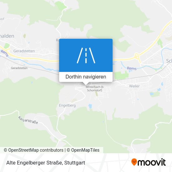 Alte Engelberger Straße Karte