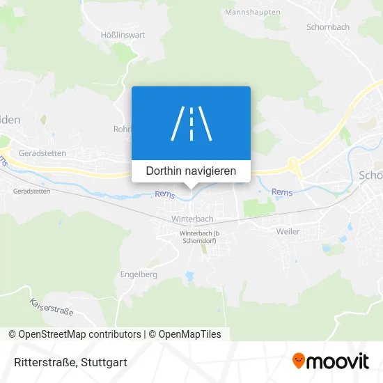 Ritterstraße Karte