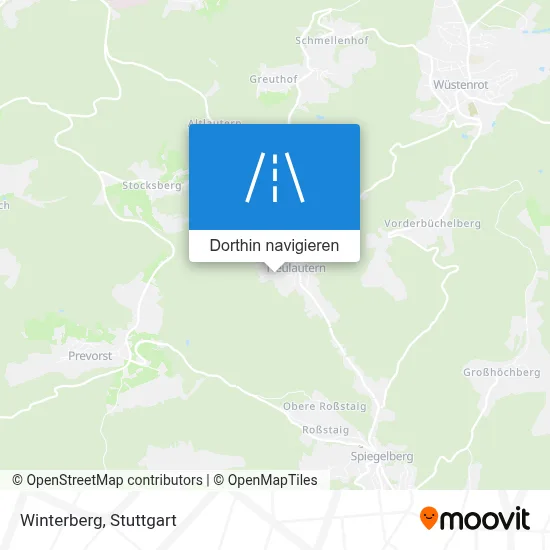 Winterberg Karte