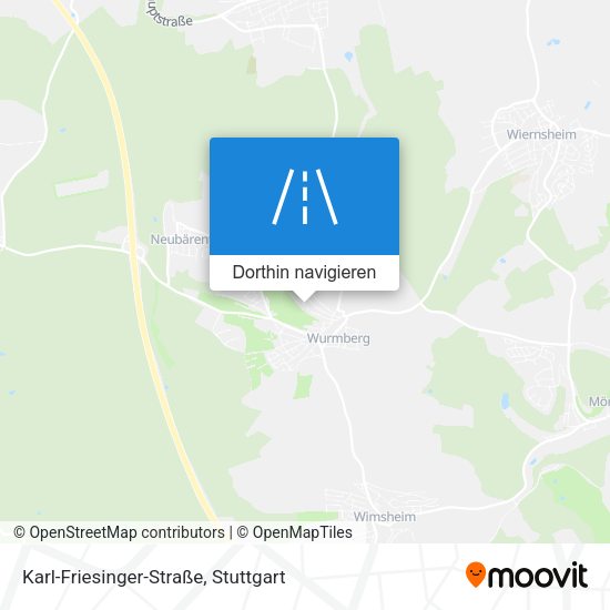 Karl-Friesinger-Straße Karte