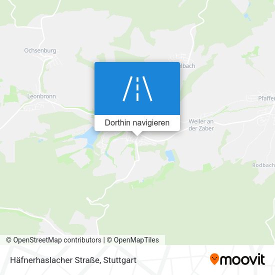 Häfnerhaslacher Straße Karte