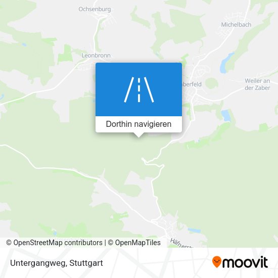 Untergangweg Karte