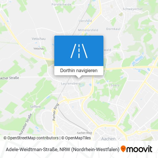 Adele-Weidtman-Straße Karte