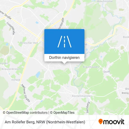 Am Rollefer Berg Karte