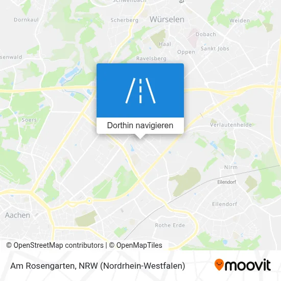 Am Rosengarten Karte