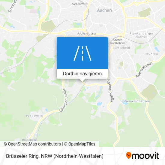 Brüsseler Ring Karte