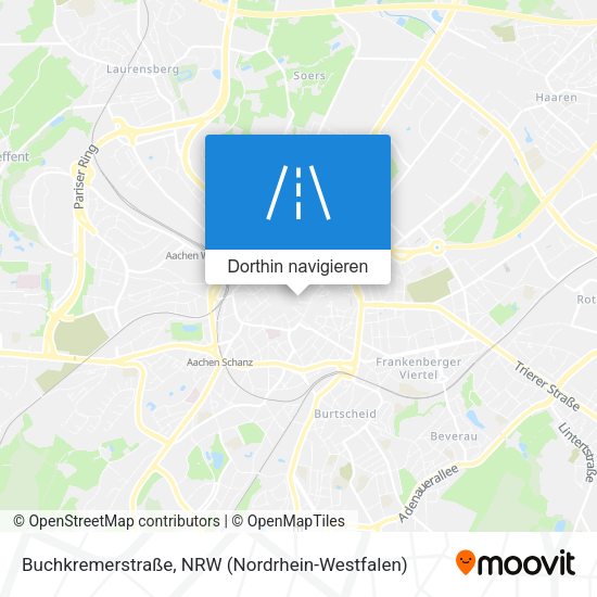 Buchkremerstraße Karte