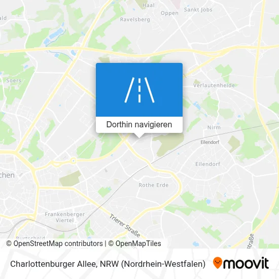 Charlottenburger Allee Karte