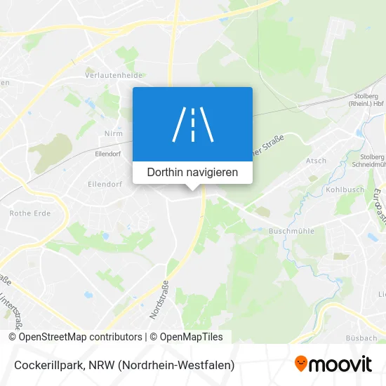 Cockerillpark Karte