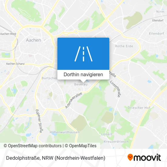 Dedolphstraße Karte