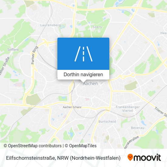 Eilfschornsteinstraße Karte