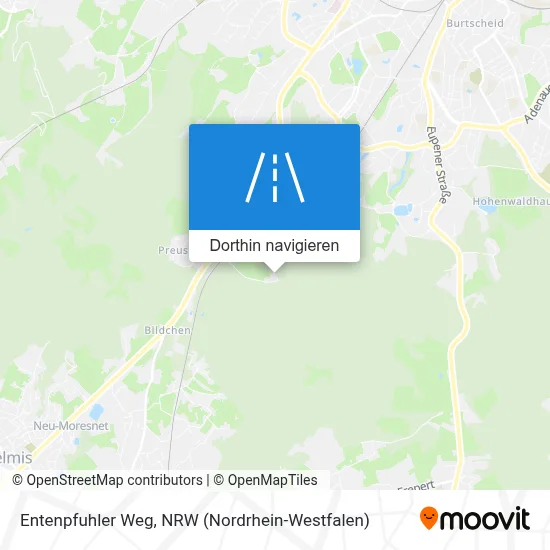 Entenpfuhler Weg Karte