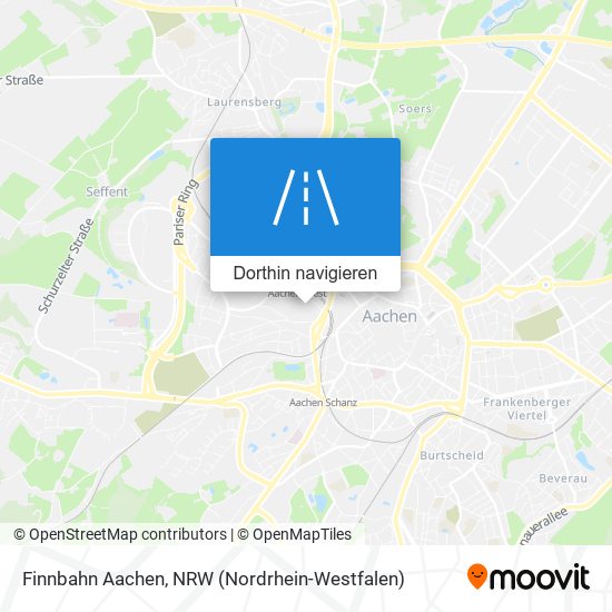 Finnbahn Aachen Karte