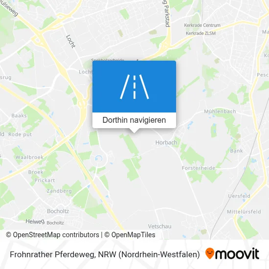 Frohnrather Pferdeweg Karte