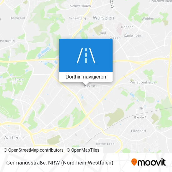 Germanusstraße Karte