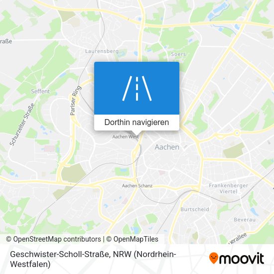 Geschwister-Scholl-Straße Karte