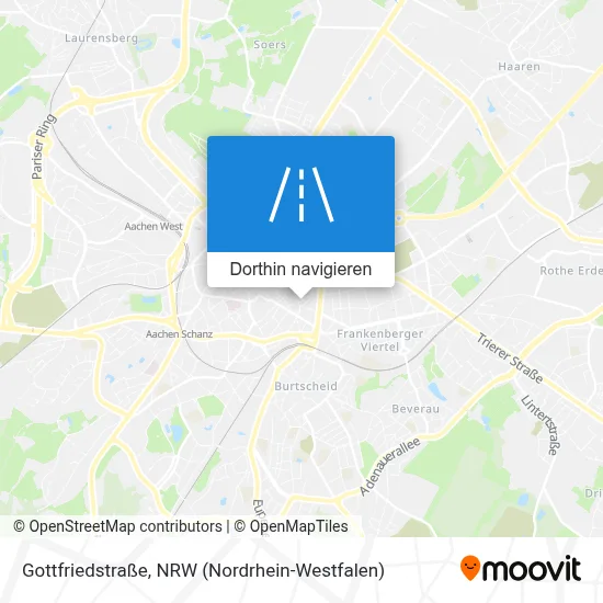 Gottfriedstraße Karte