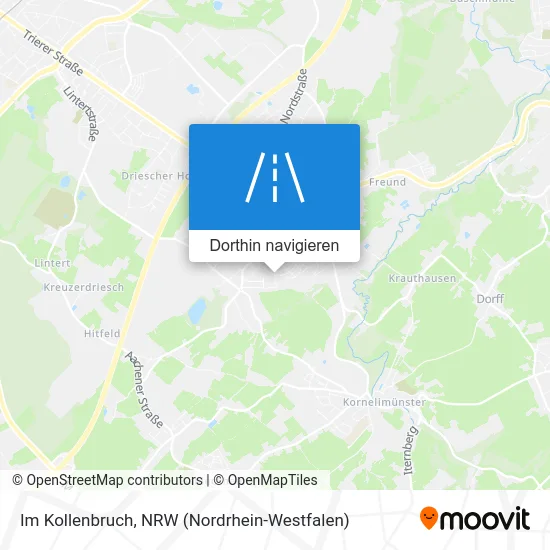 Im Kollenbruch Karte