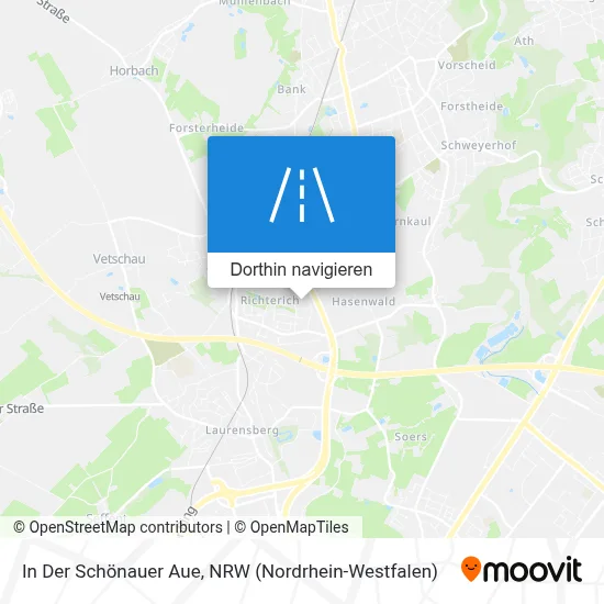 In Der Schönauer Aue Karte