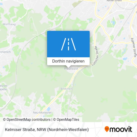 Kelmiser Straße Karte