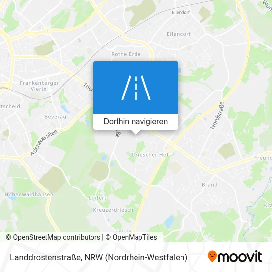 Landdrostenstraße Karte