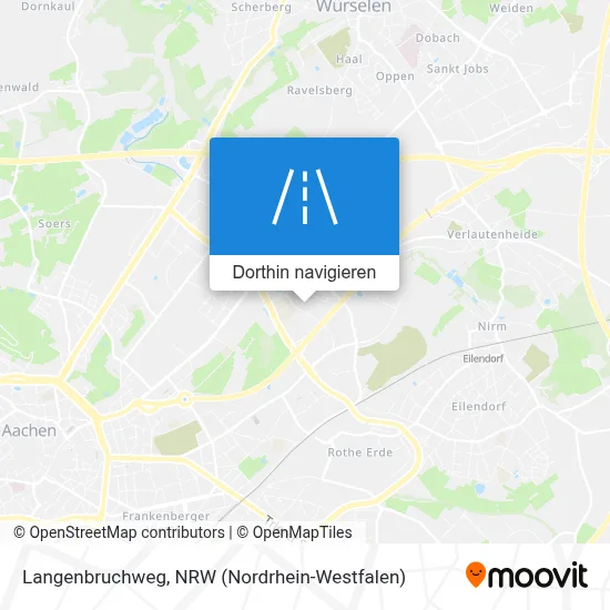 Langenbruchweg Karte