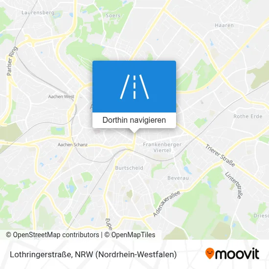 Lothringerstraße Karte