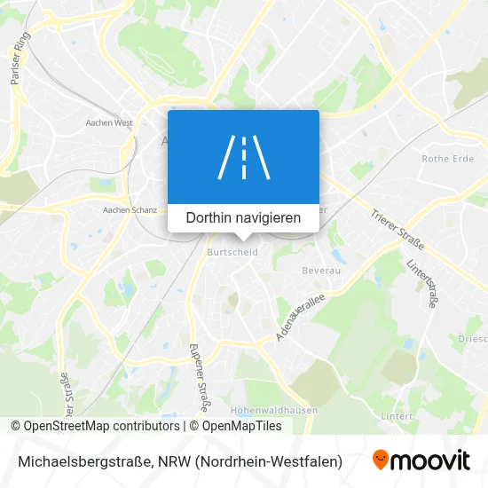 Michaelsbergstraße Karte