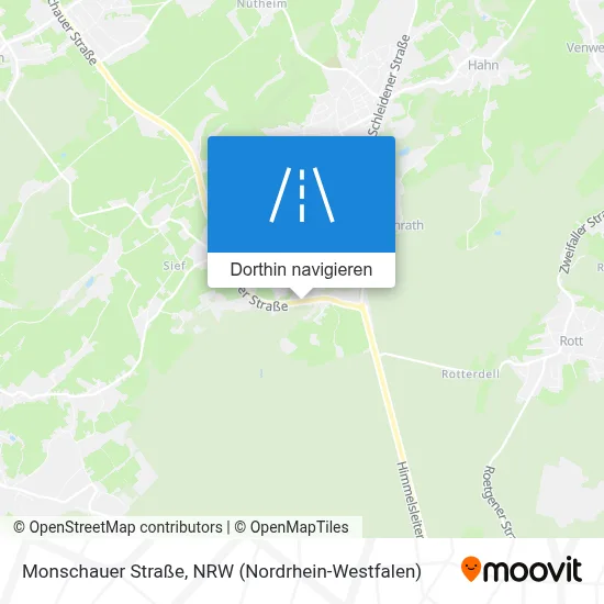 Monschauer Straße Karte