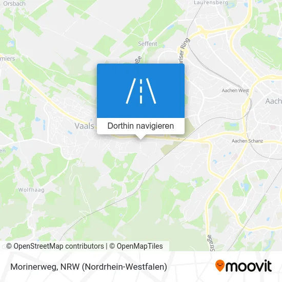 Morinerweg Karte