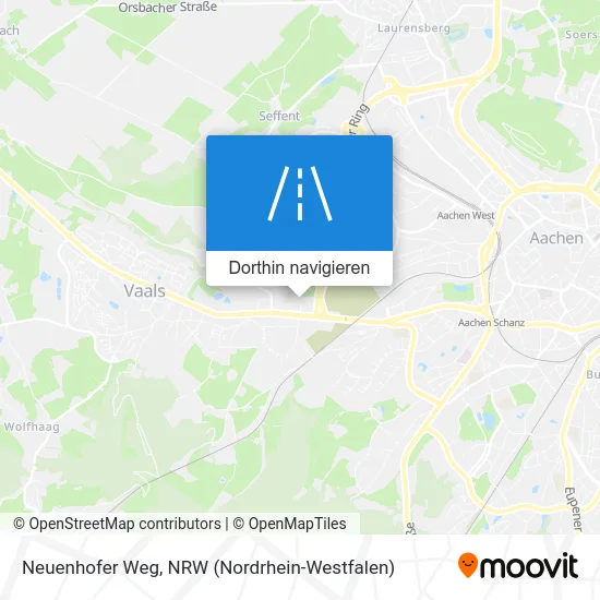 Neuenhofer Weg Karte