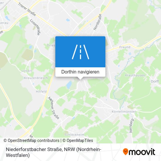 Niederforstbacher Straße Karte