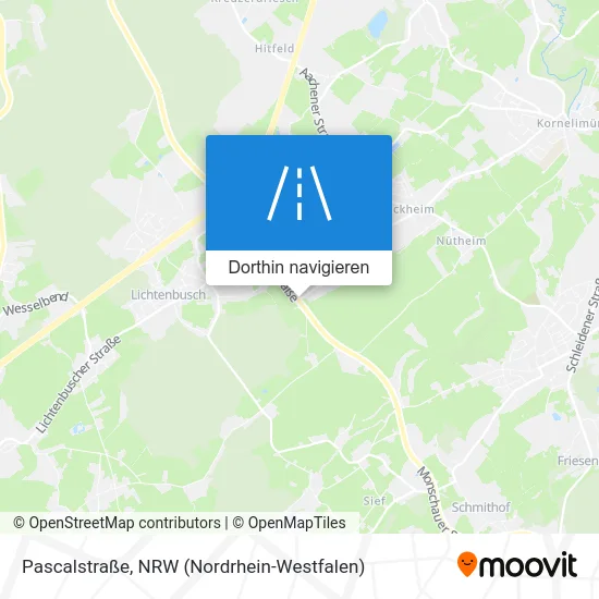 Pascalstraße Karte