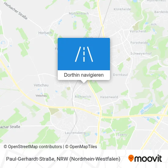 Paul-Gerhardt-Straße Karte