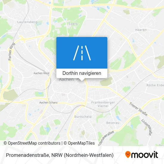 Promenadenstraße Karte