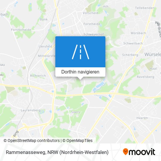 Rammenasseweg Karte