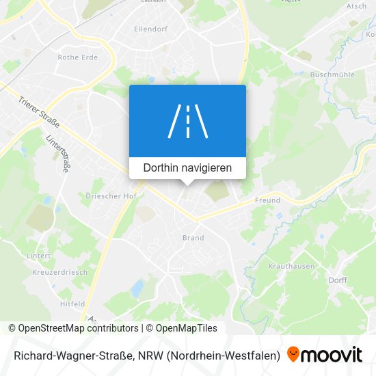 Richard-Wagner-Straße Karte