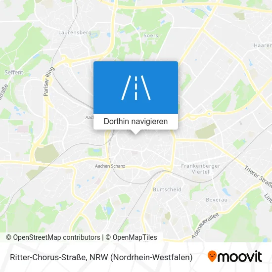 Ritter-Chorus-Straße Karte