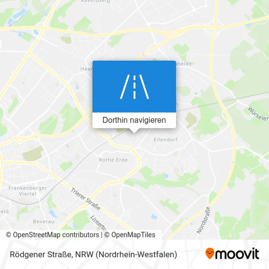 Rödgener Straße Karte